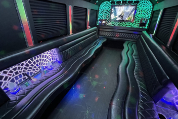 Fargo Limo Bus Interior