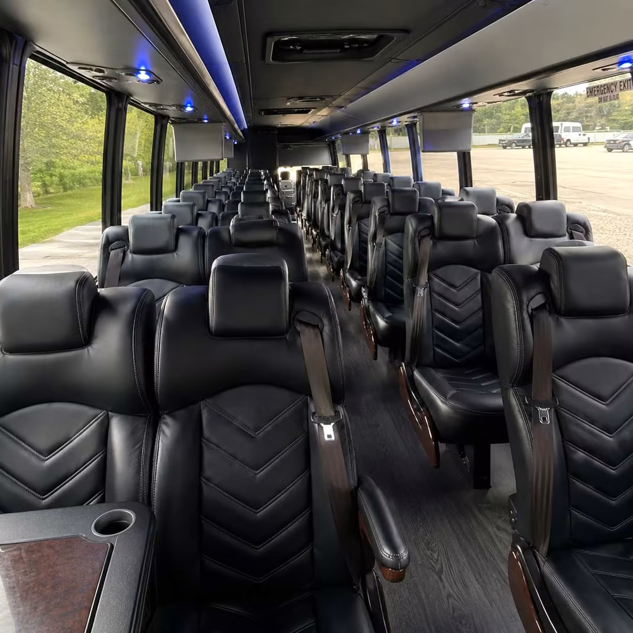 25 passenger minibus inside
