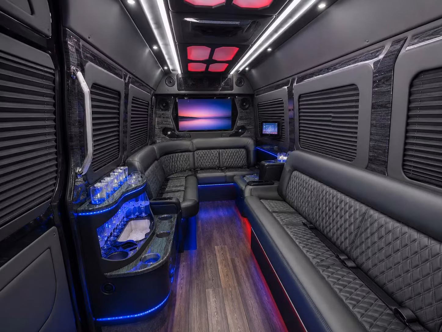 airport transfer shuttles for government and military groups flying through hector international