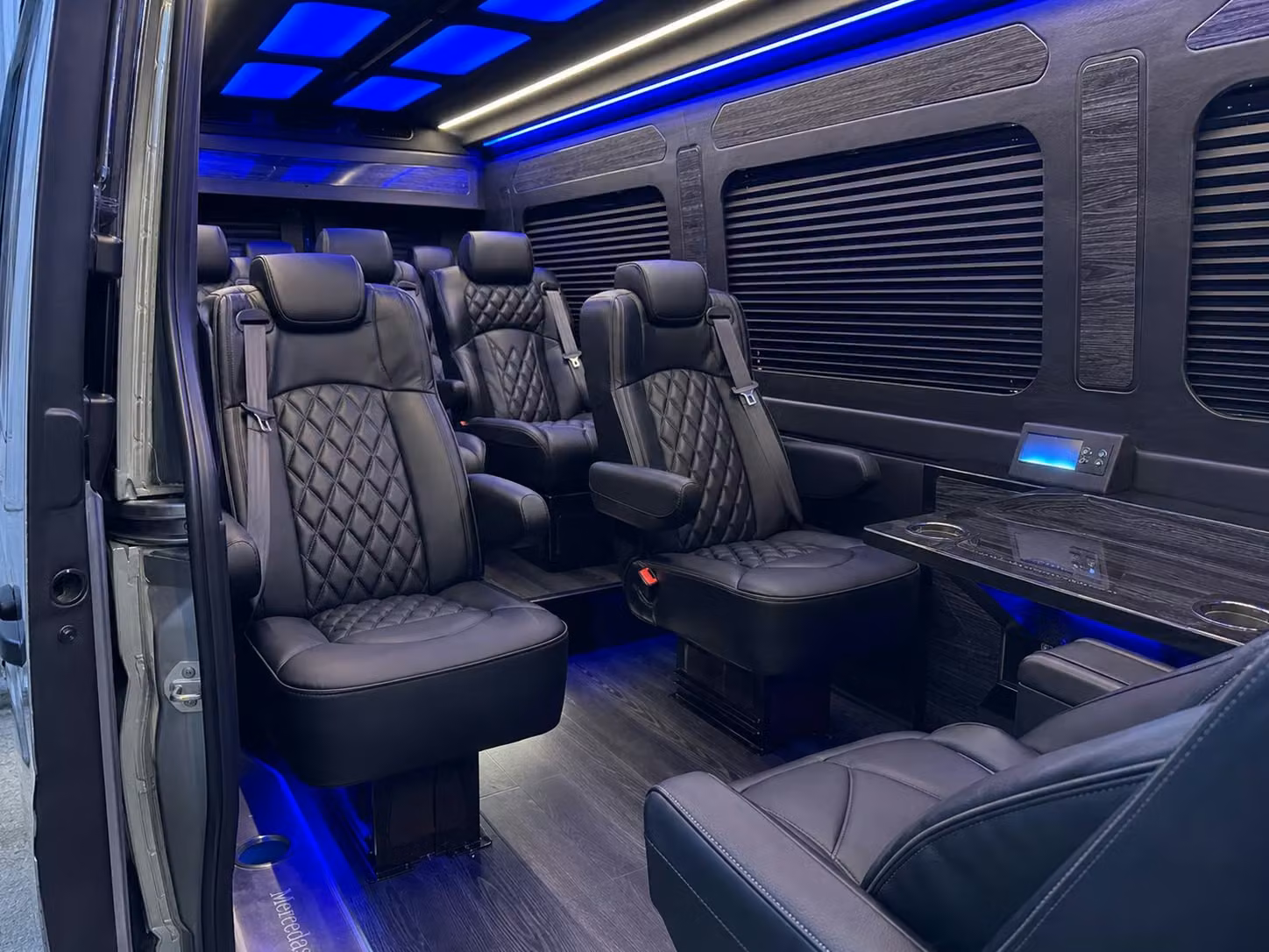 sprinter van transportation for groups and events across fargo