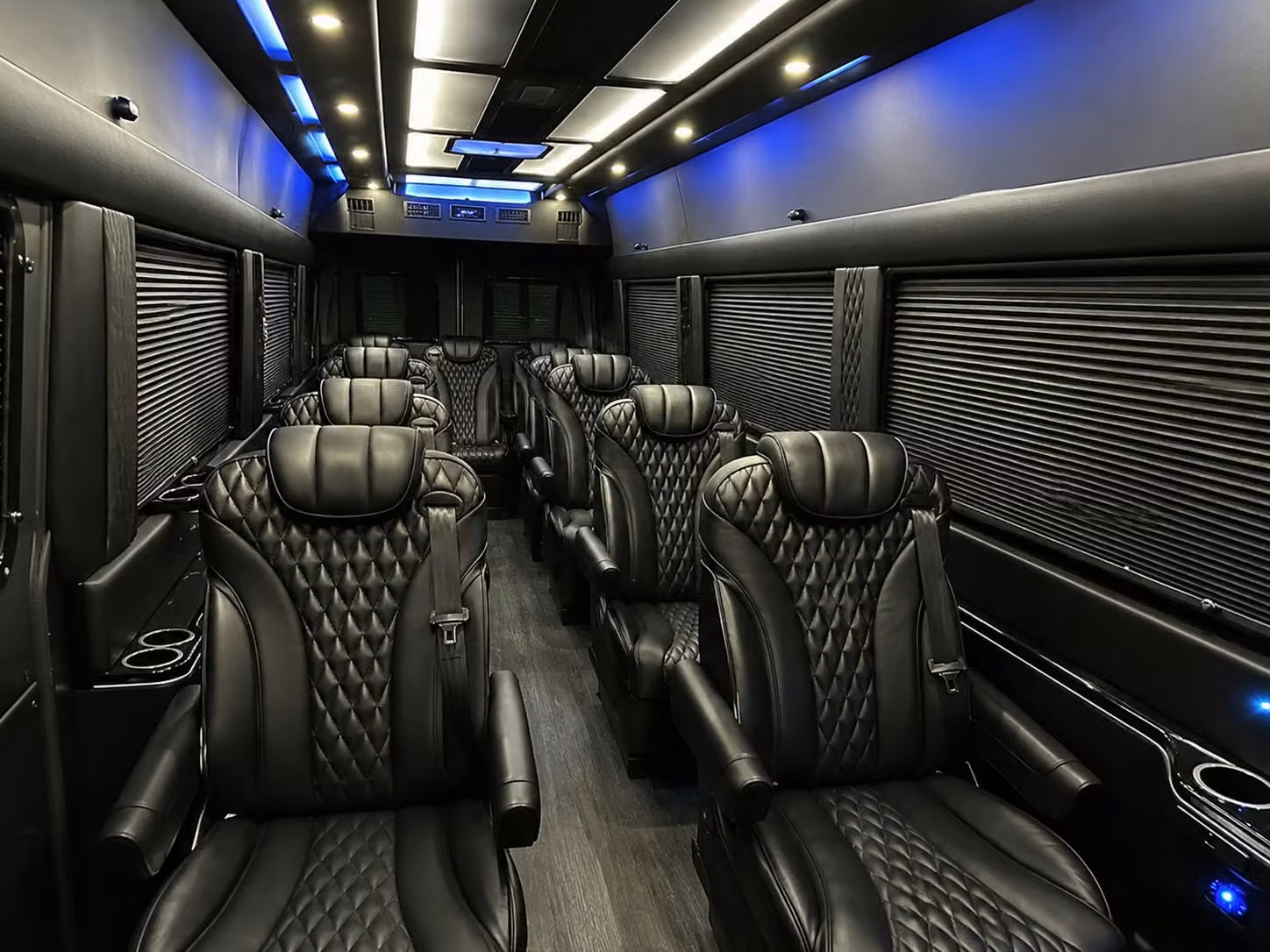 sprinter van with driver interior